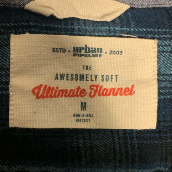 Urban Pipeline Flannel Long Sleeve Button Up - Picture 2 of 3